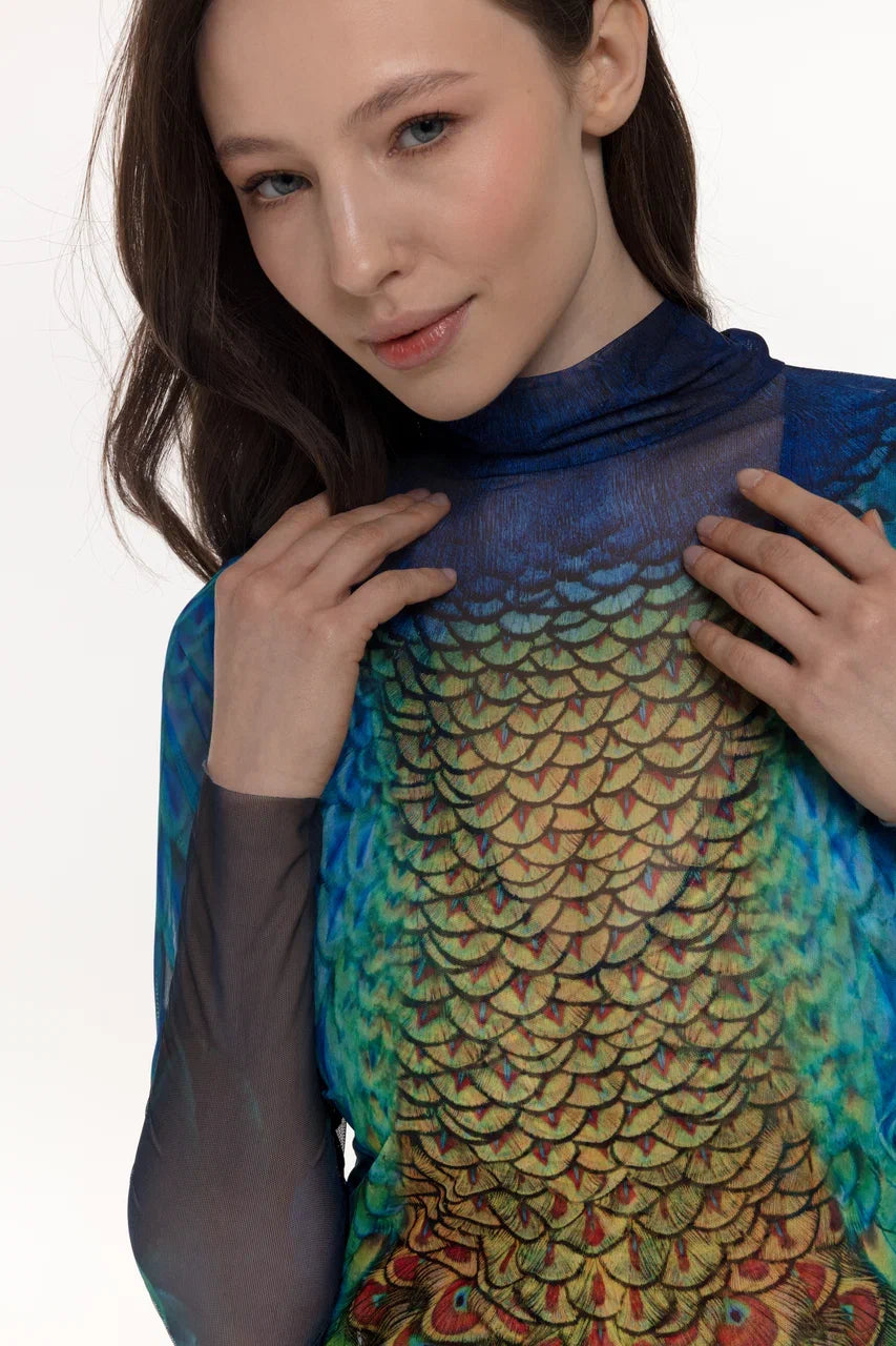 Peacock Mayura Tunic Dress