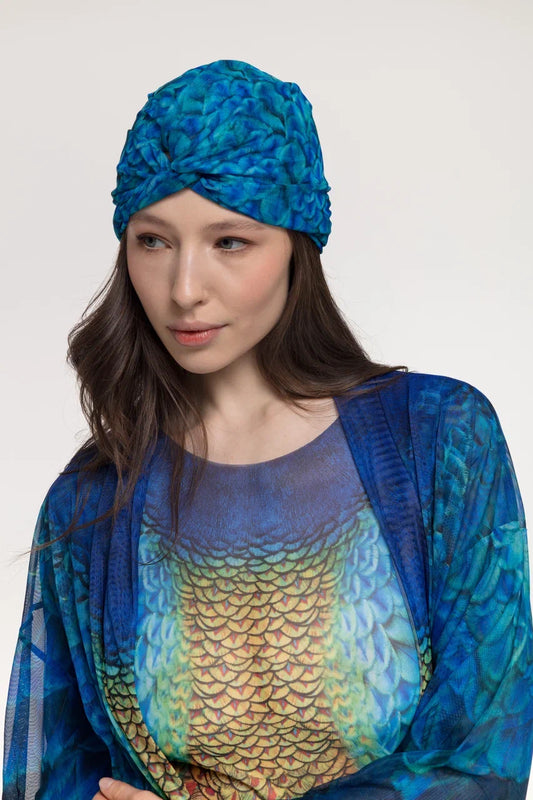 Peacock Mayura Turban