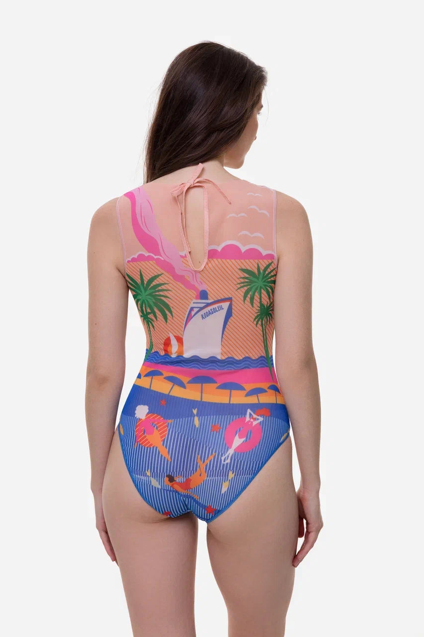 Portofino One-Piece Sleeveless Swimsuit