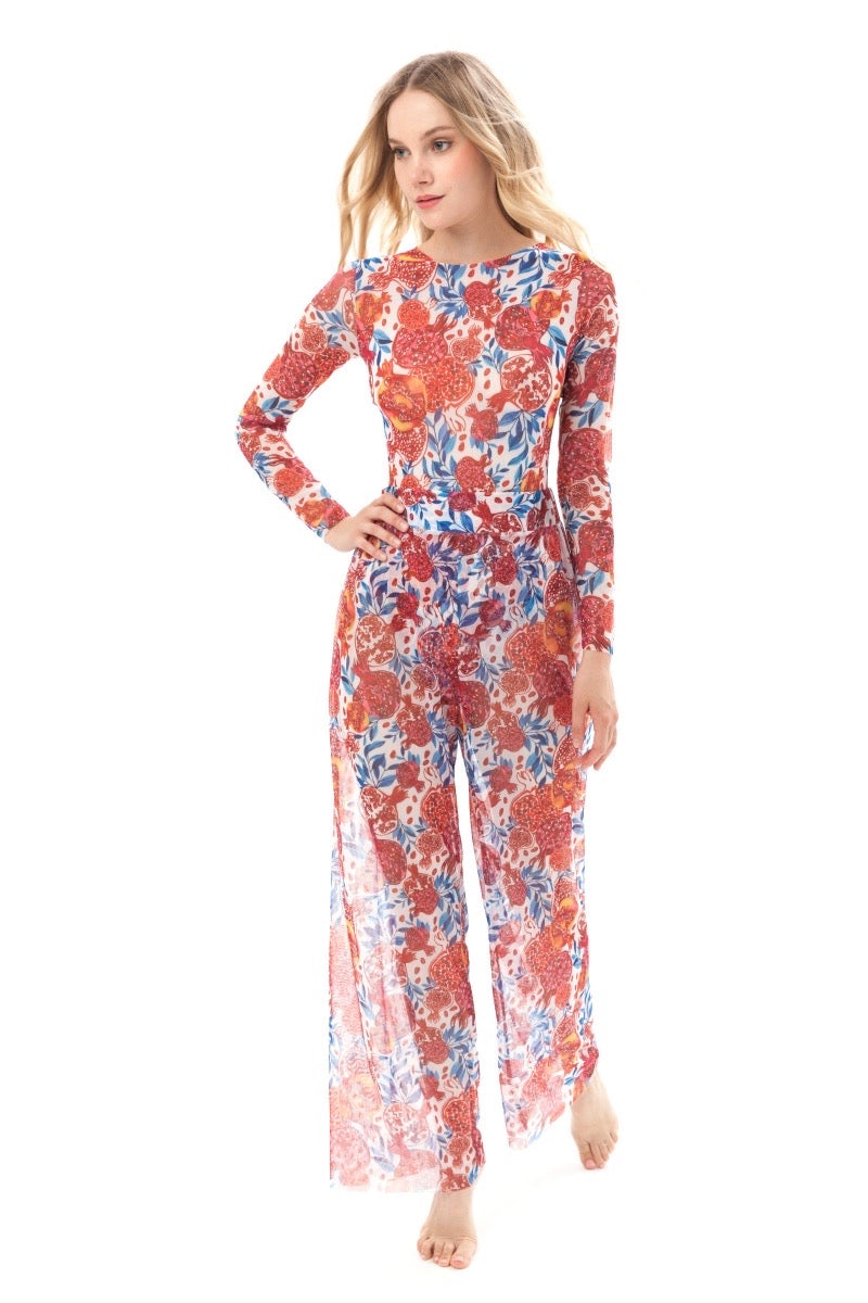 Pomegranate Red Beach Pants