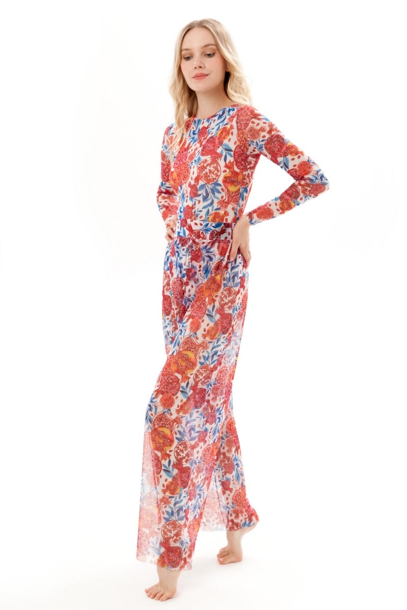 Pomegranate Red Beach Pants