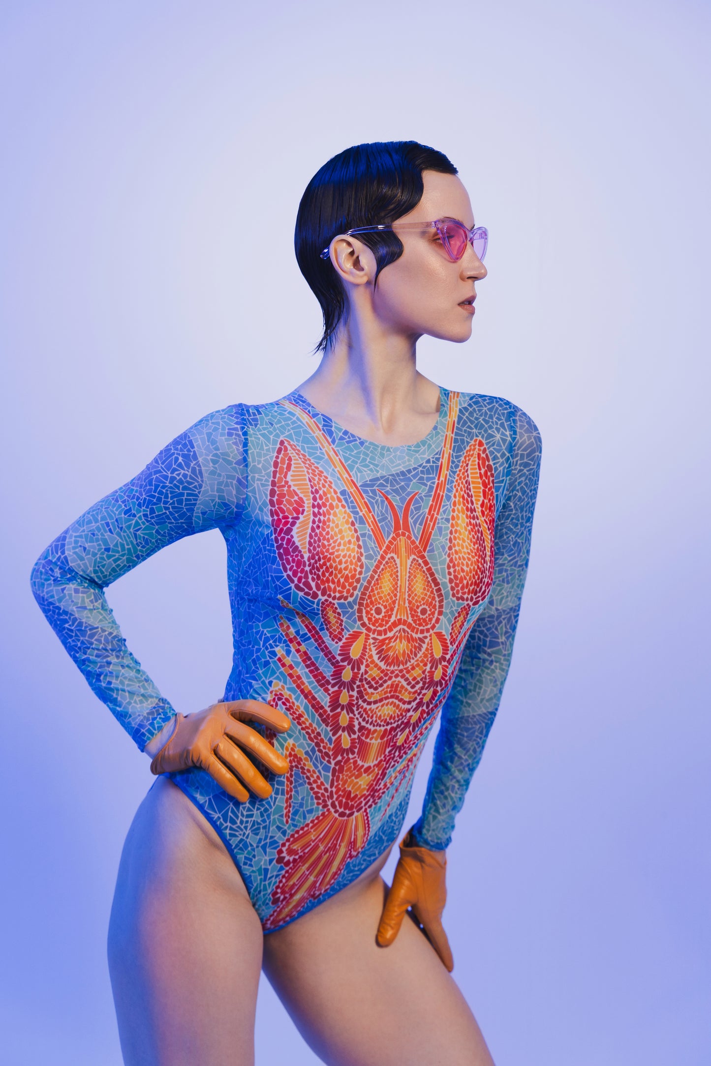 Lobster One-Piece Swimsuit