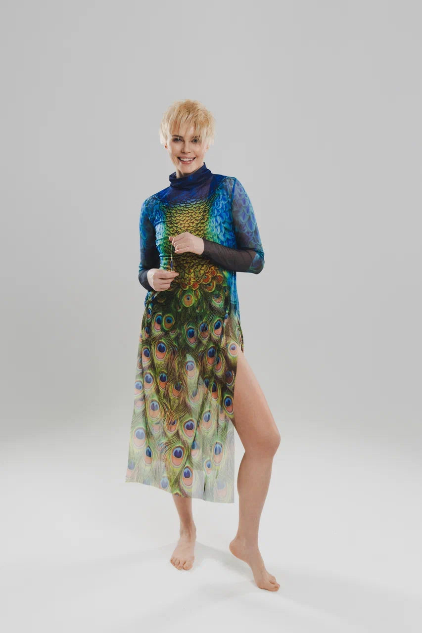 Peacock Mayura Tunic Dress