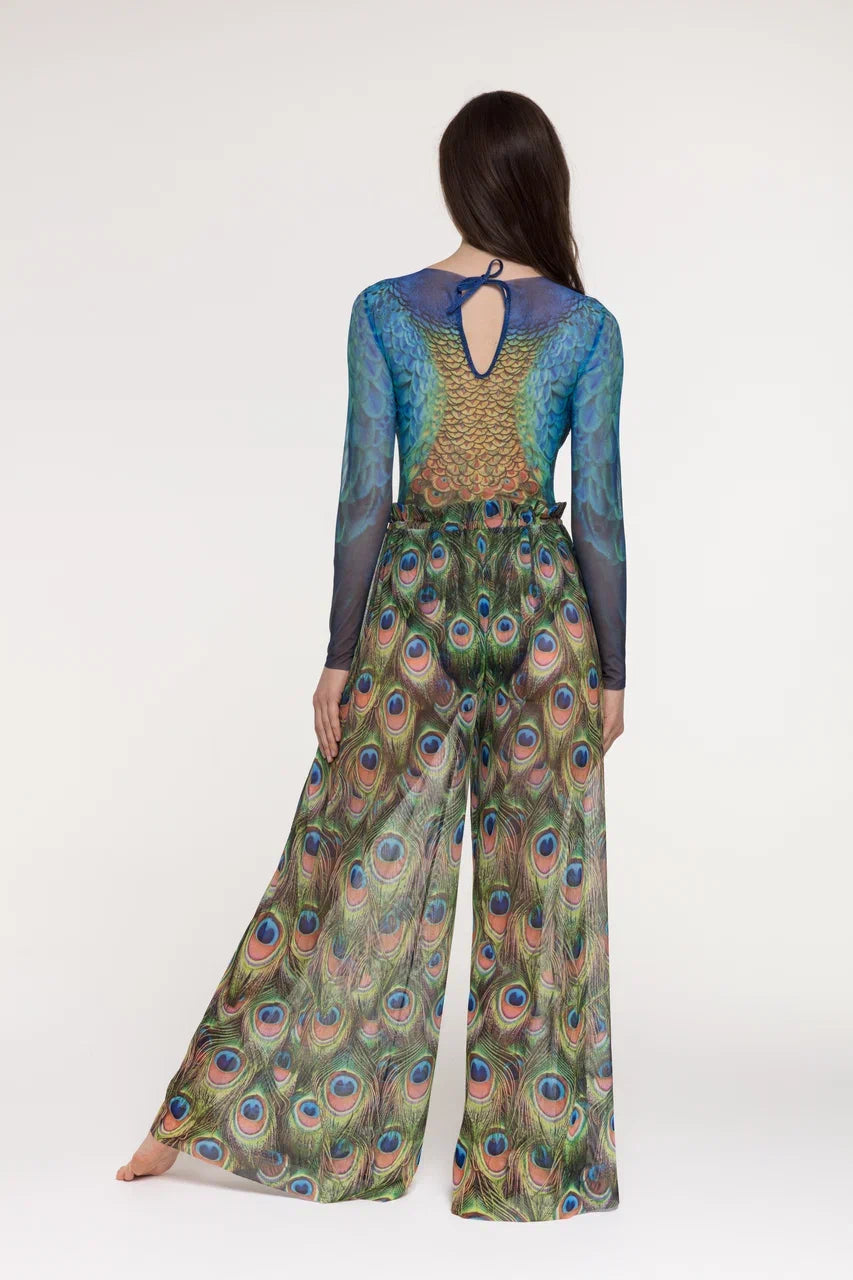 Peacock Mayura Beach Pants