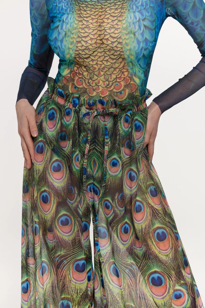 Peacock Mayura Beach Pants