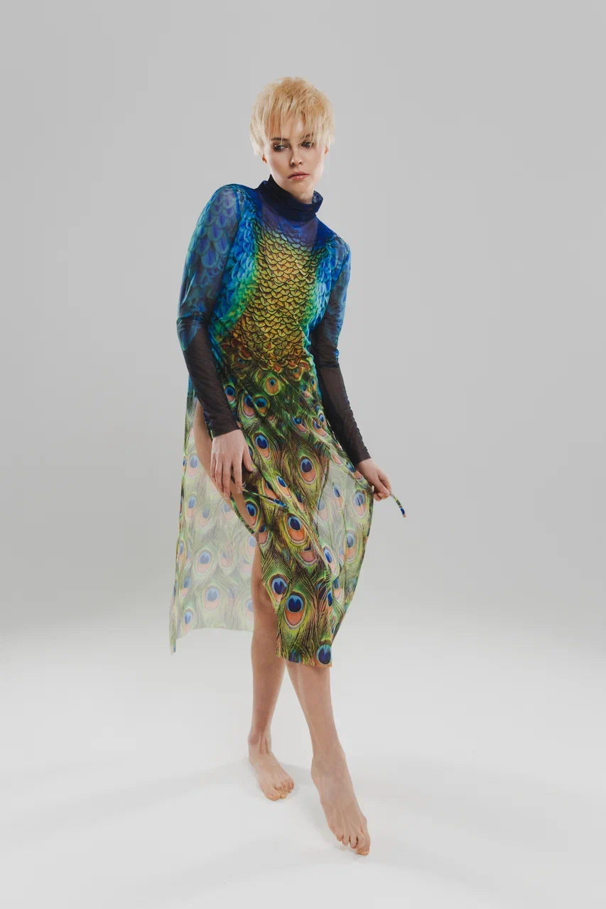 Peacock Mayura Tunic Dress