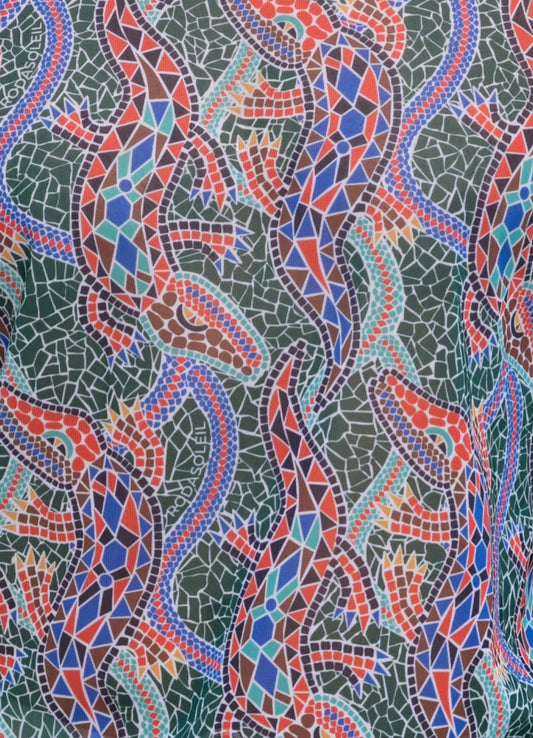 Crocodile Multicolour Bermudas