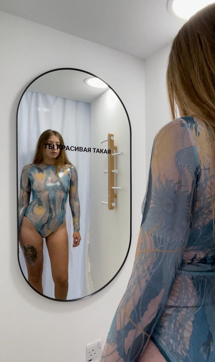 Jellyfish Diamond One-Piece Swimsuit