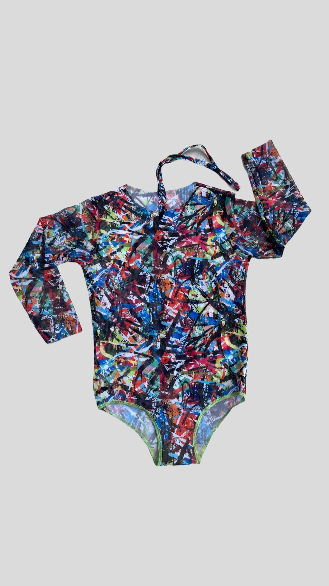 Street Art Kids One-Piece Swimsuit