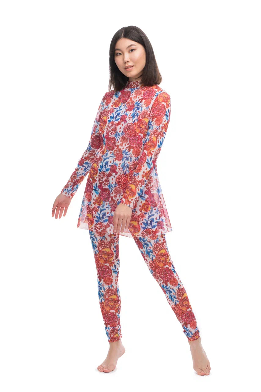Pomegranate Red Burkini