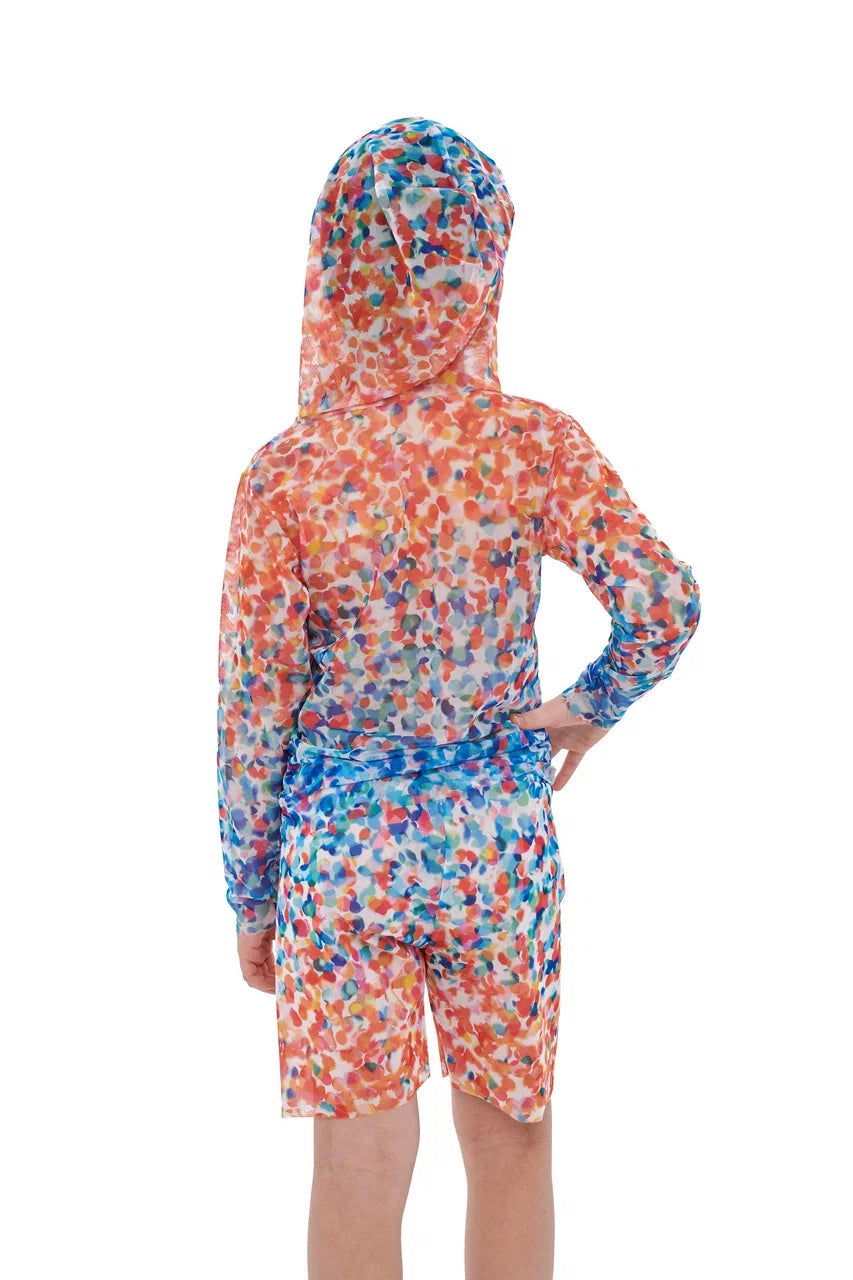 Confetti Kids T-Shirt with Hood