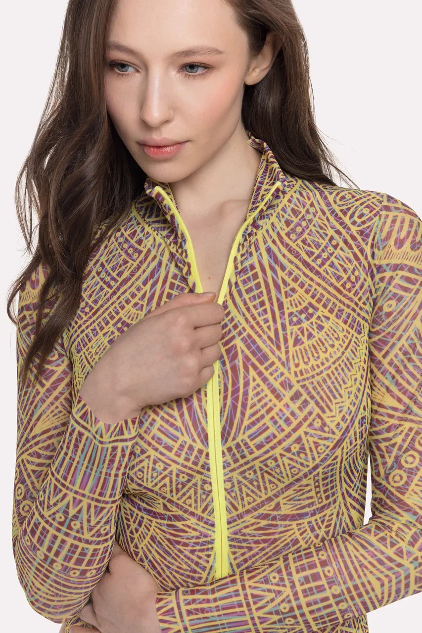 Eldorado One-Piece Swimsuit with Zipper