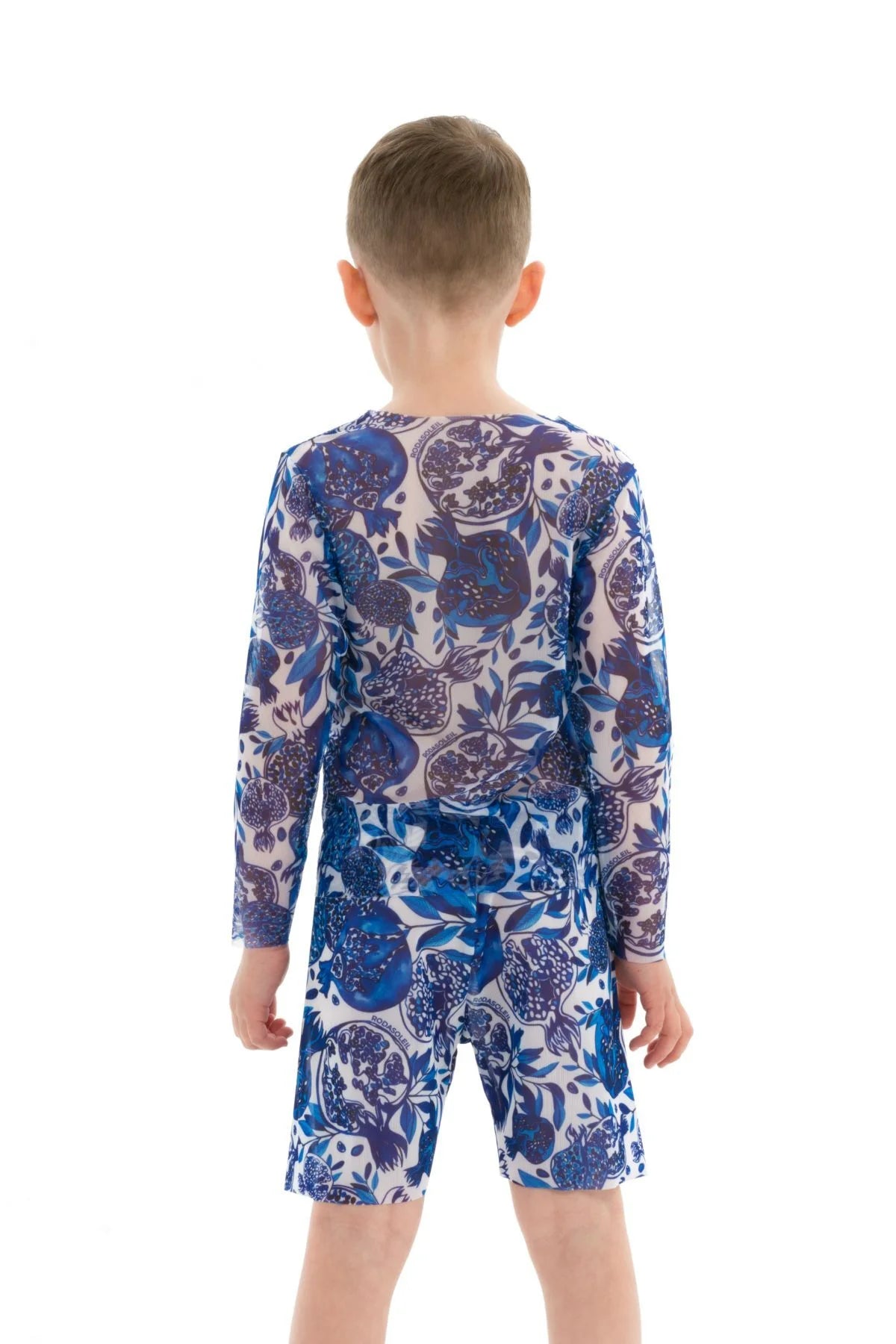 Pomegranate Blue Kids Beachwear