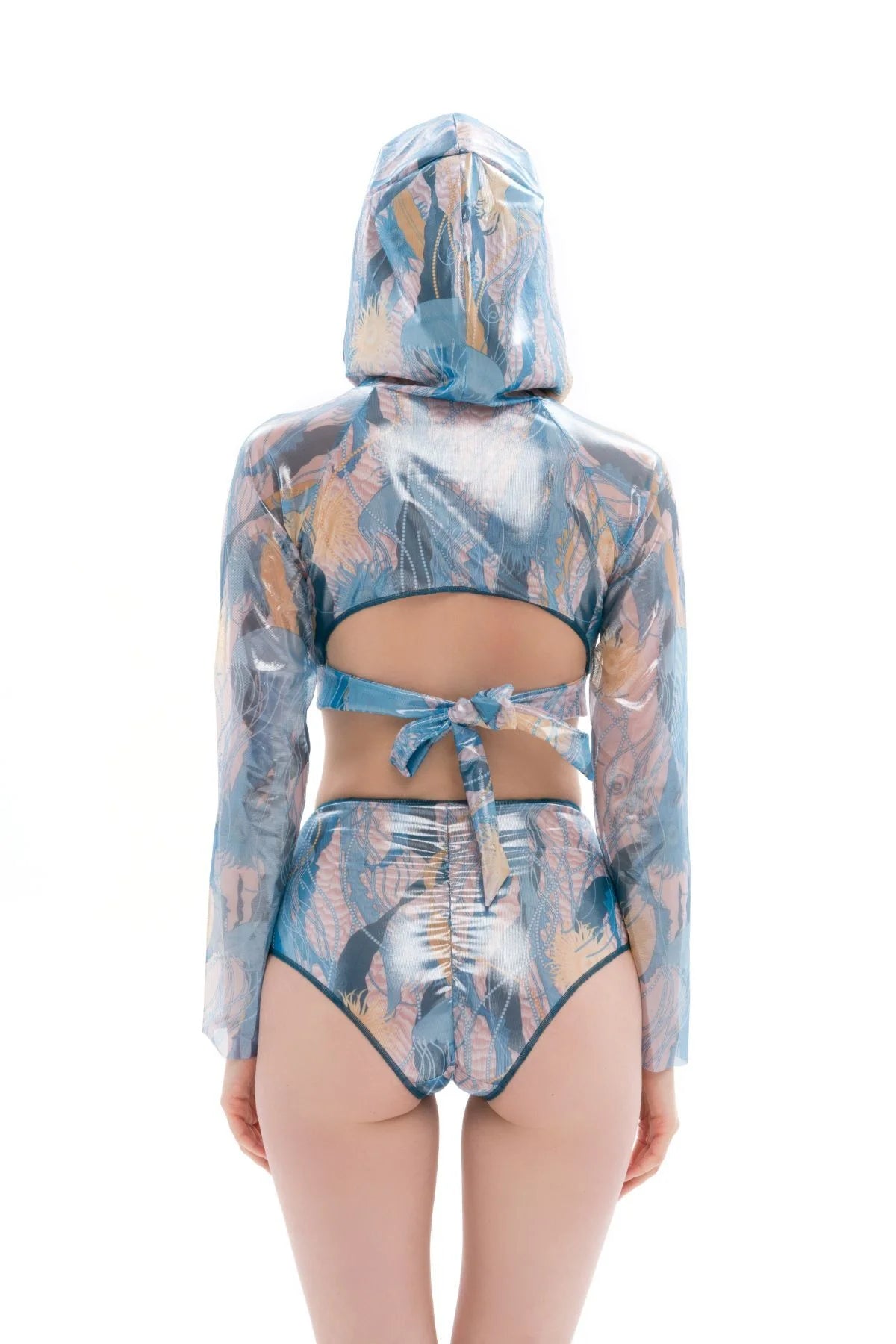 Jellyfish Diamond Top with Hood