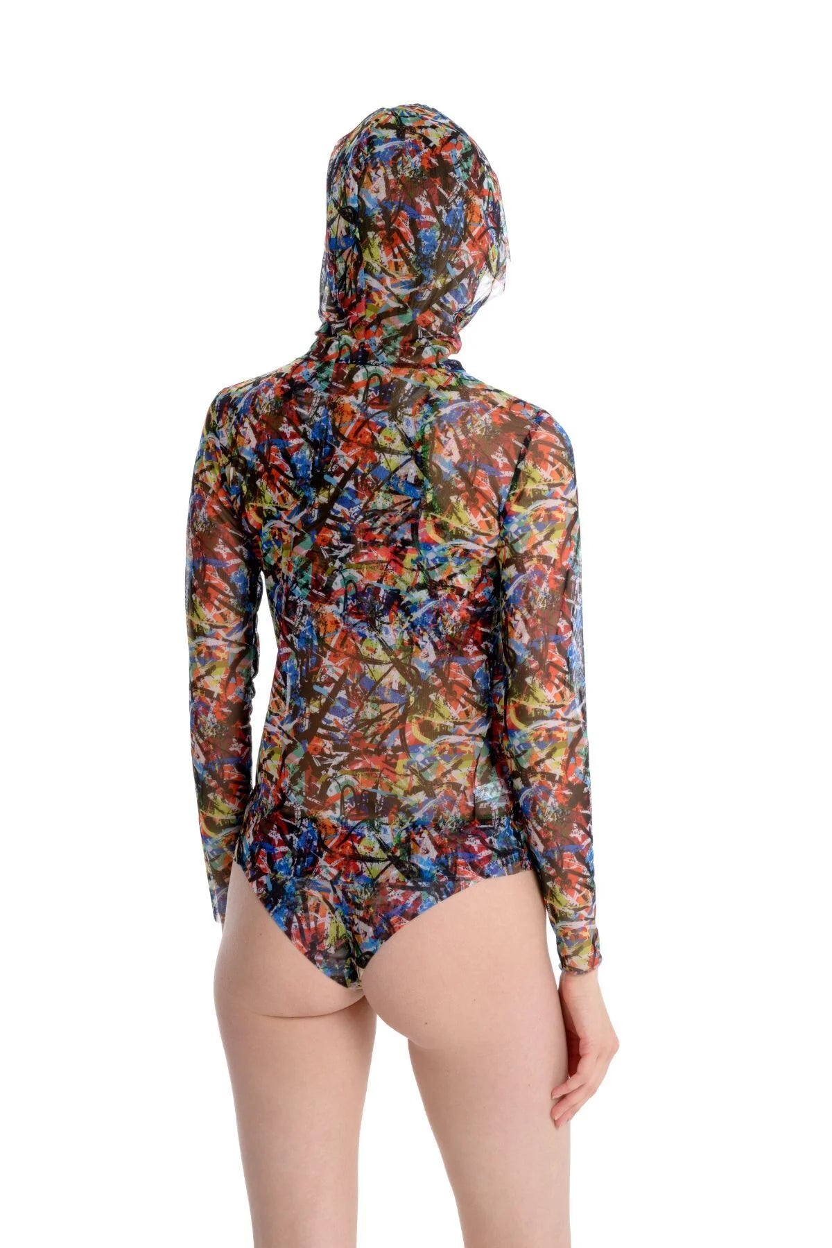 Street Art Smart T-Shirt With Hood