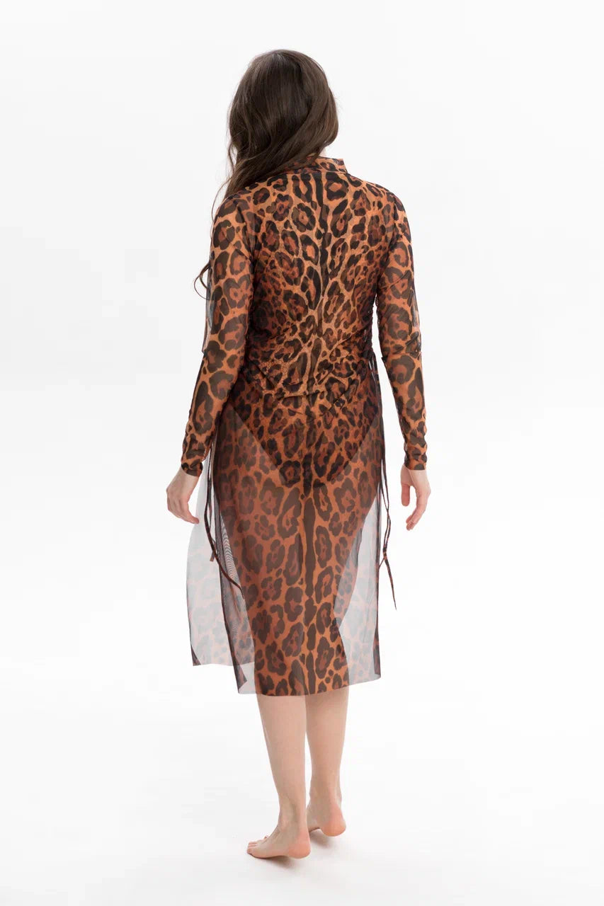 Leopard25 Tunic Dress