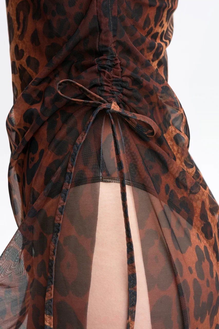 Leopard25 Tunic Dress