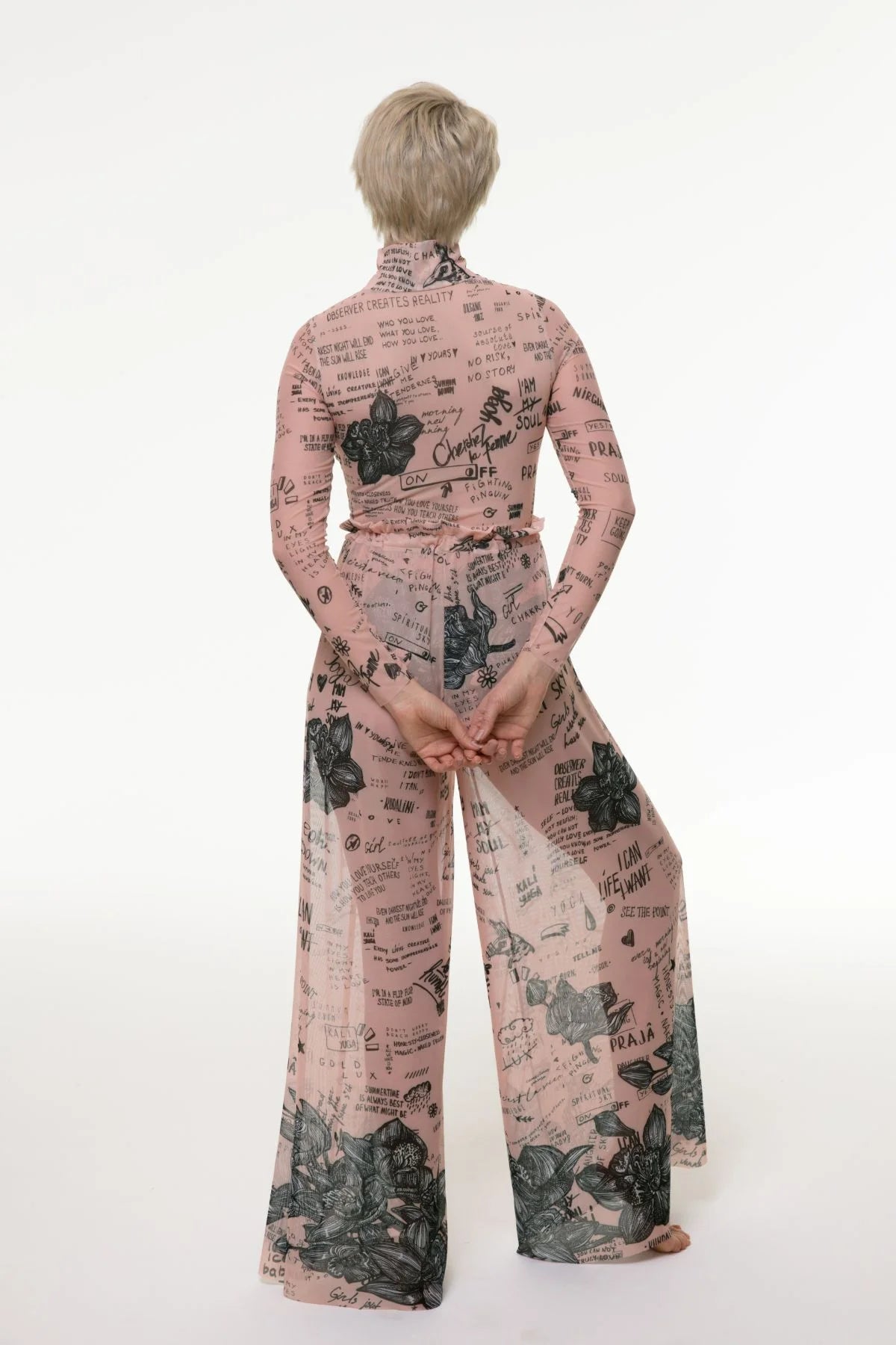 Nude-Body Art Beach Pants