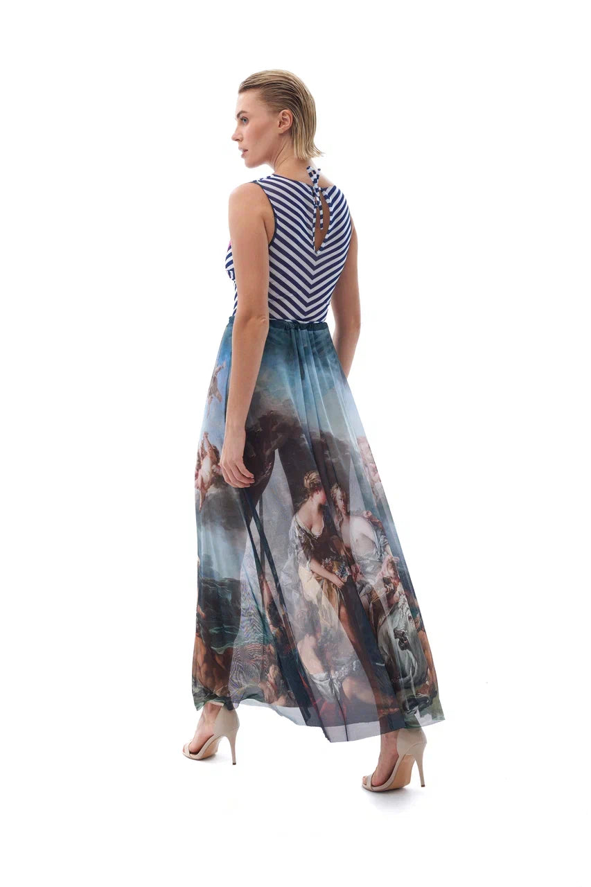 Stripes Beach Skirt