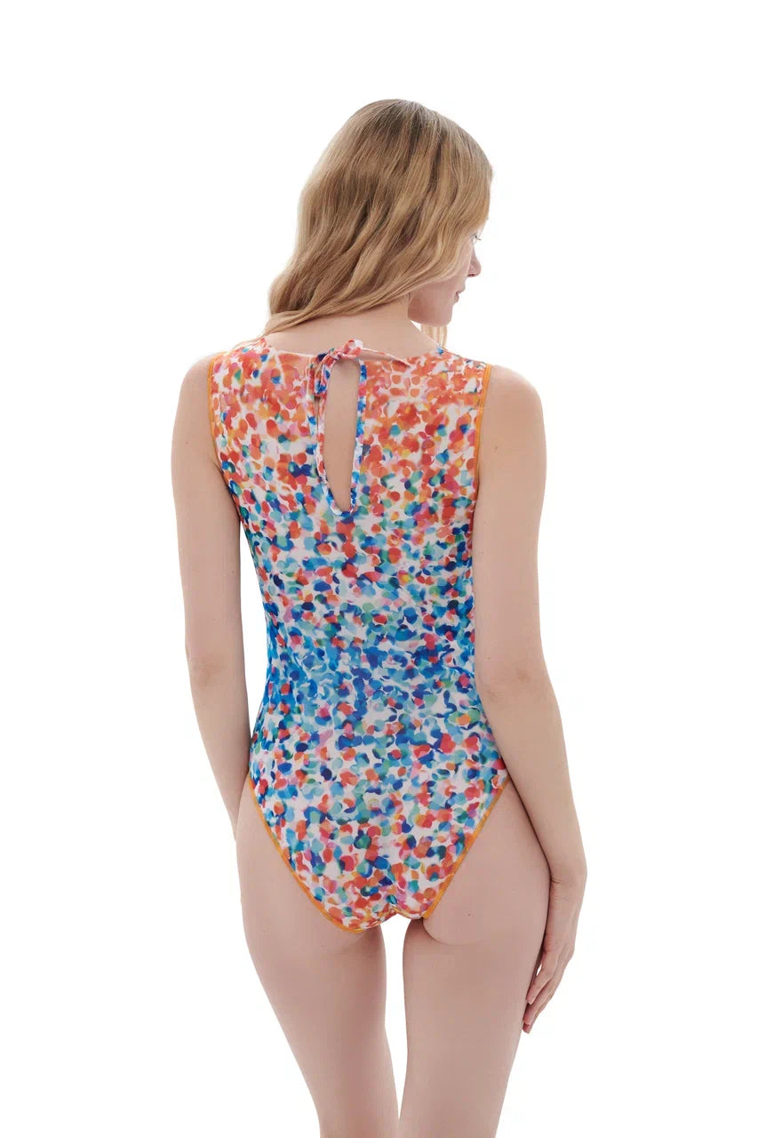 Confetti One-Piece Sleeveless Swimsuit