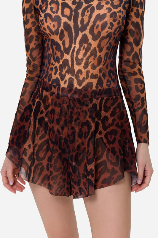 Leopard25 Shorts for Ladies