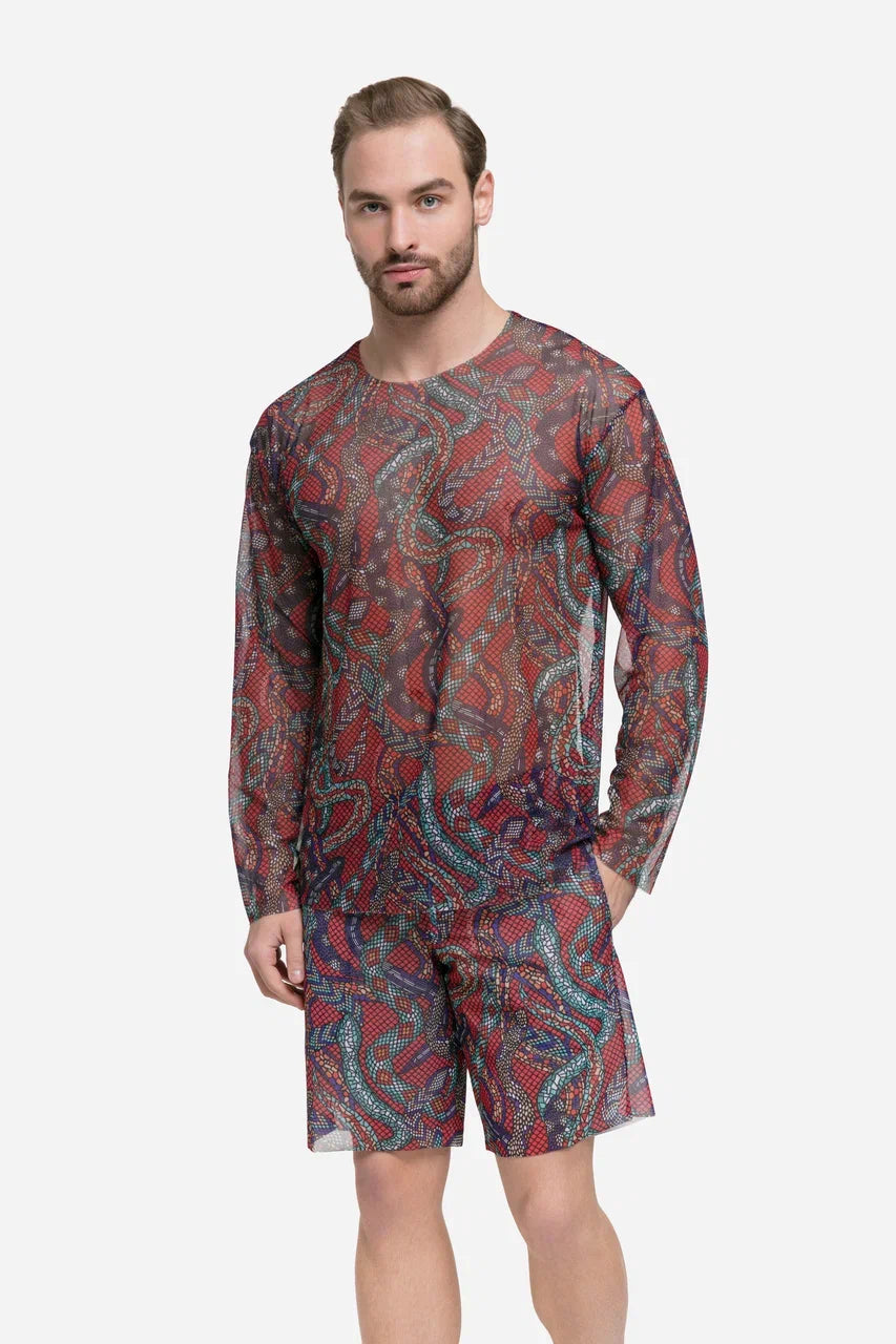 Snake Mosaic T-Shirt