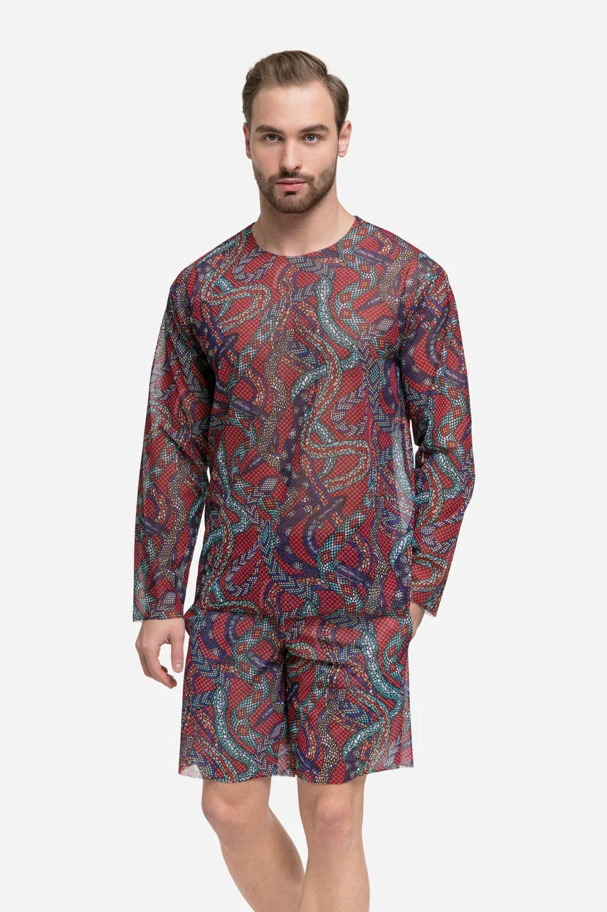 Snake Mosaic T-Shirt