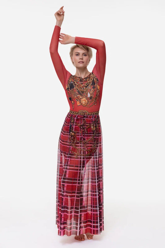 Tartan Beach Skirt