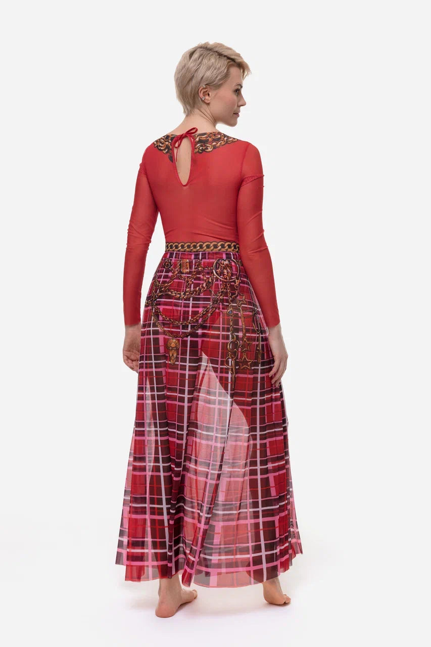 Tartan Beach Skirt