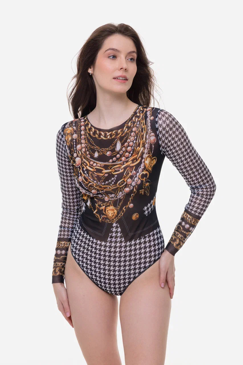 Paris Chic One-Piece Swimsuit