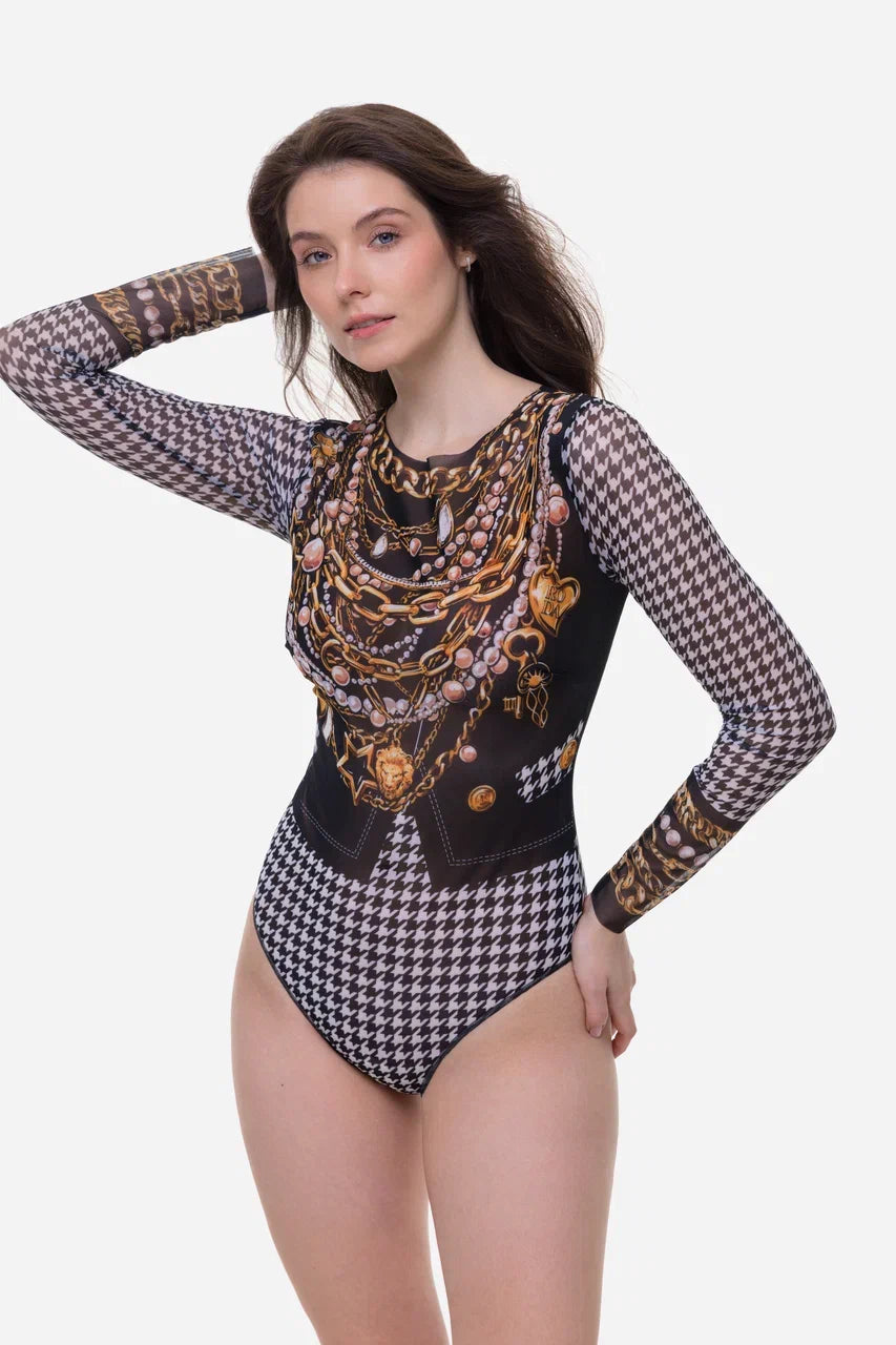 Paris Chic One-Piece Swimsuit