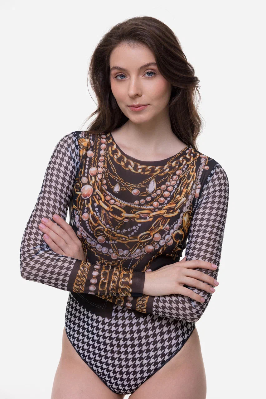 Paris Chic One-Piece Swimsuit