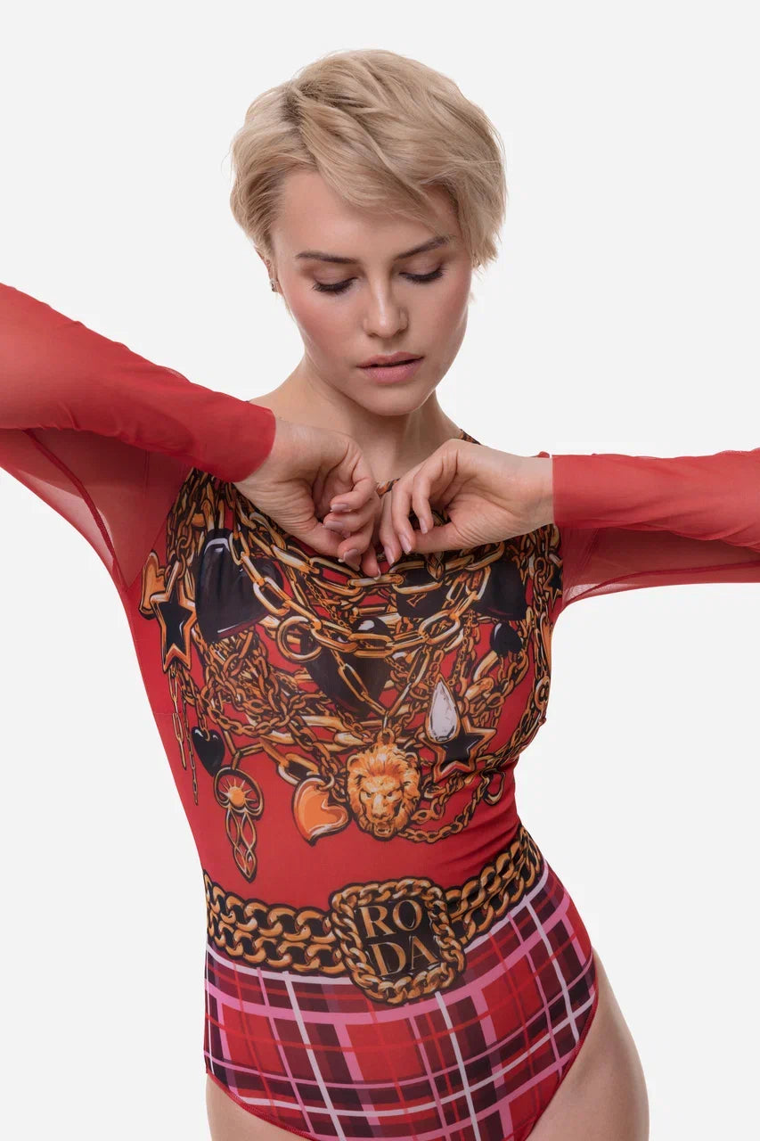 Tartan One-Piece Swimsuit