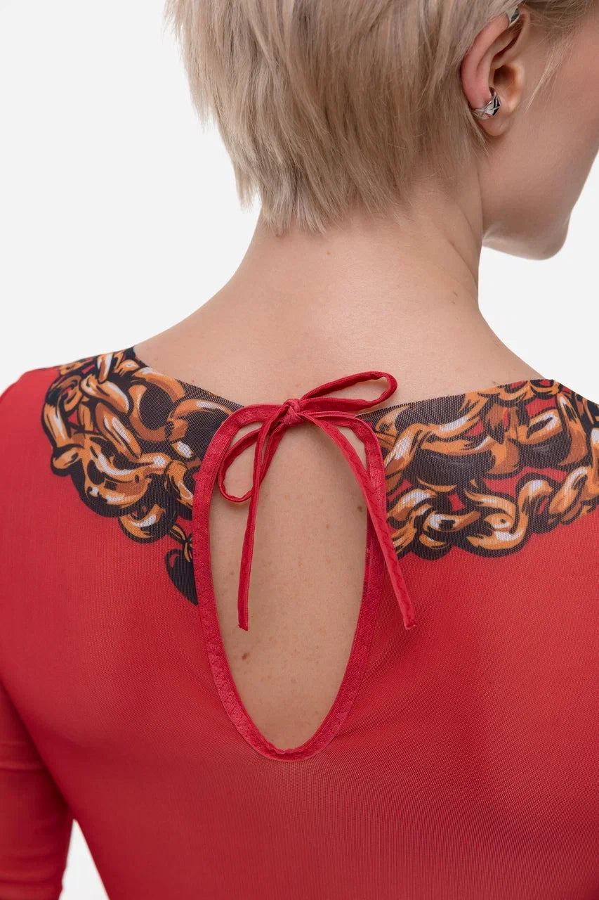 Tartan One-Piece Swimsuit