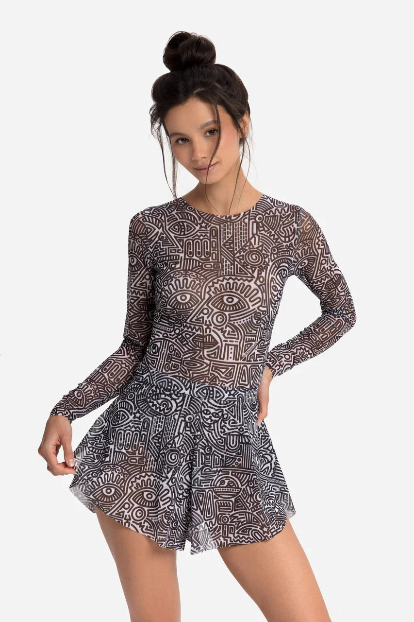 Doodling Shorts for Ladies