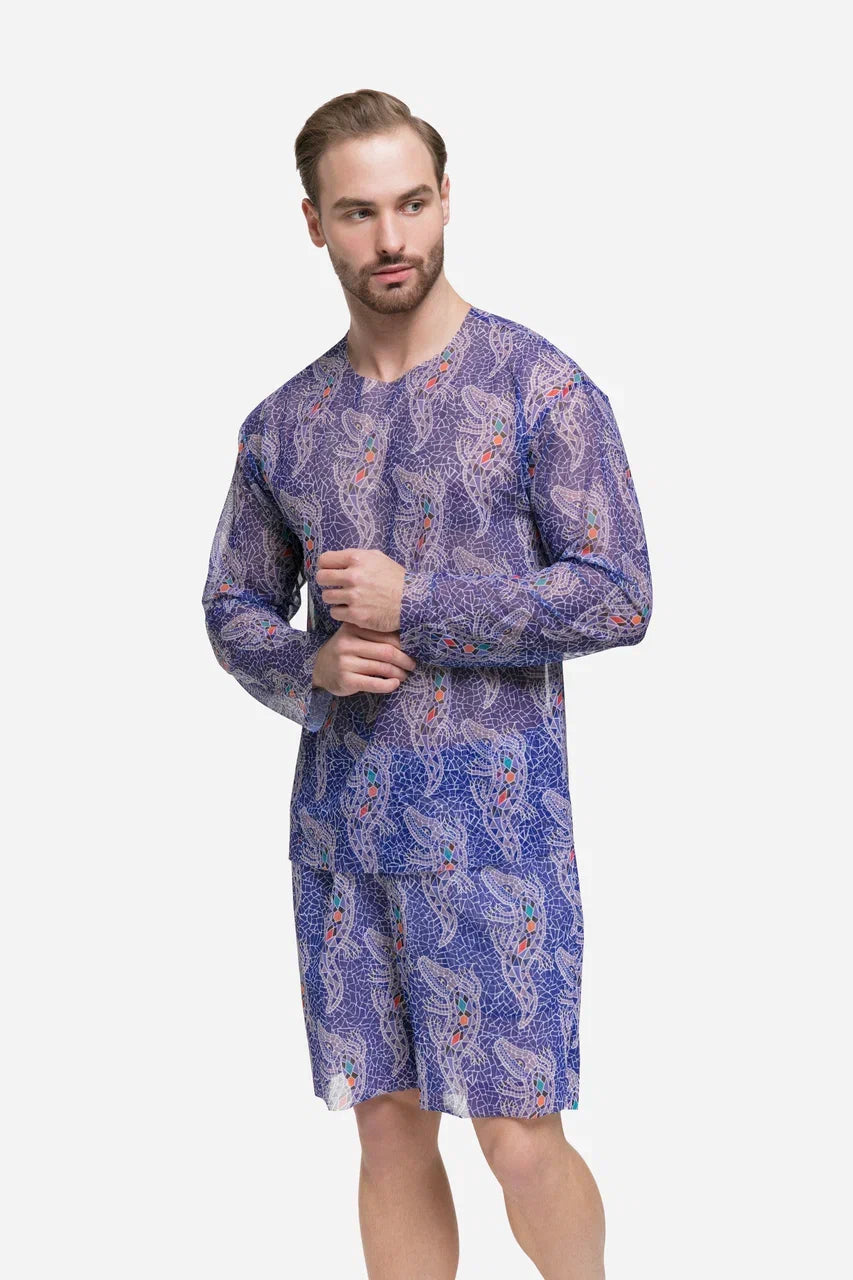 Crocodile Purple T-Shirt