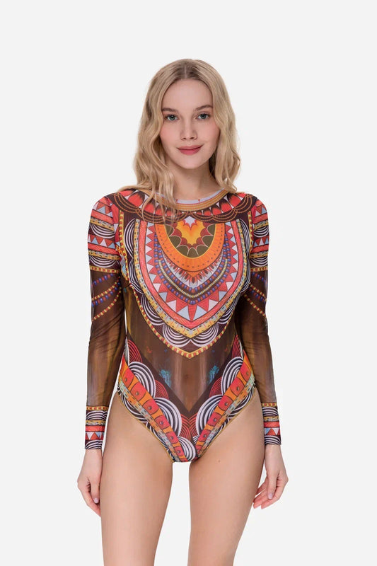 Africa One-Piece Swimsuit