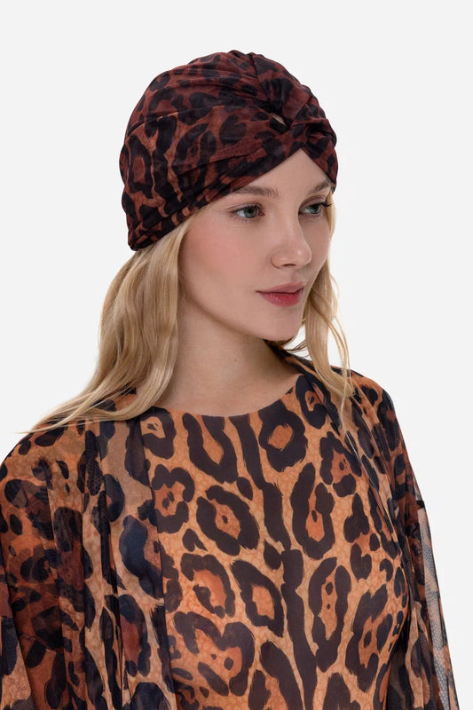 Leopard 25 Turban