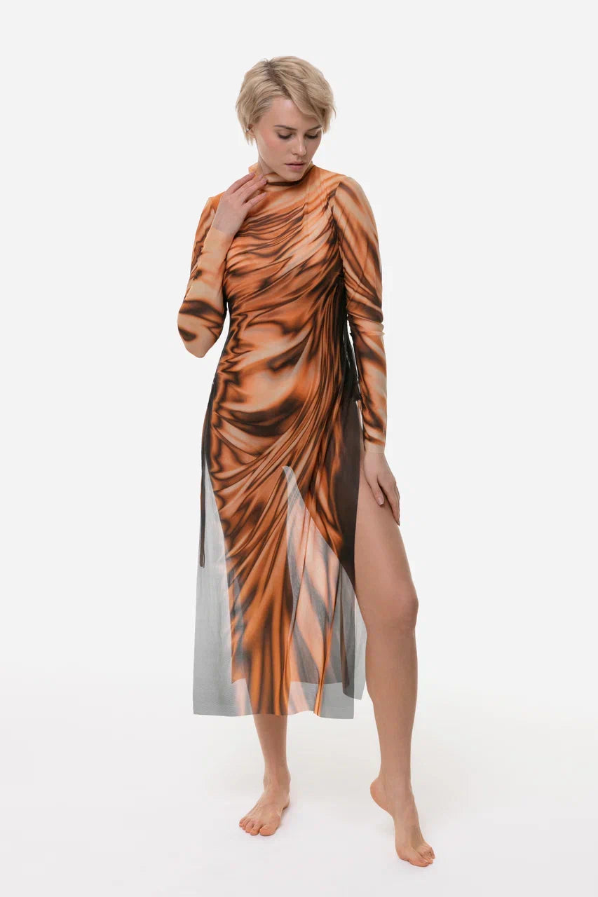 Gold Tunic Dress