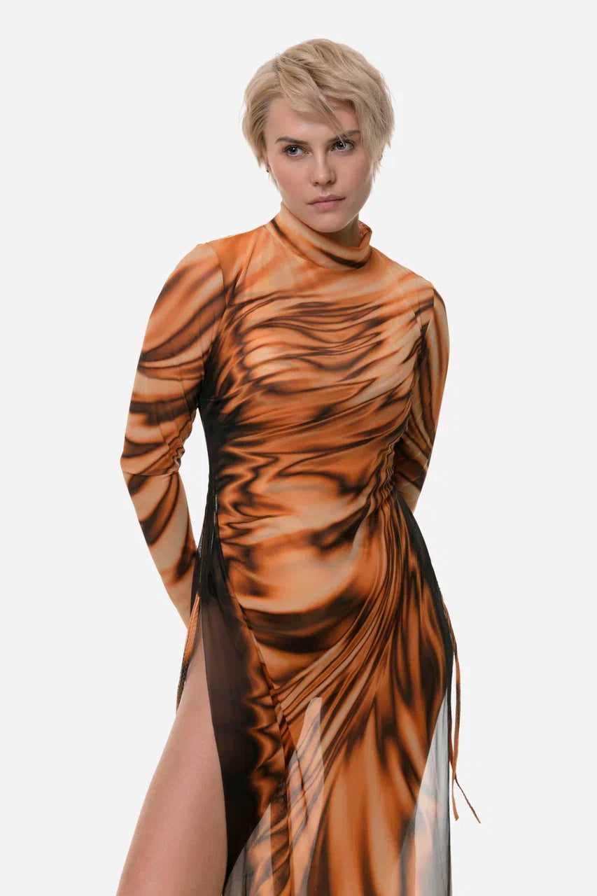 Gold Tunic Dress