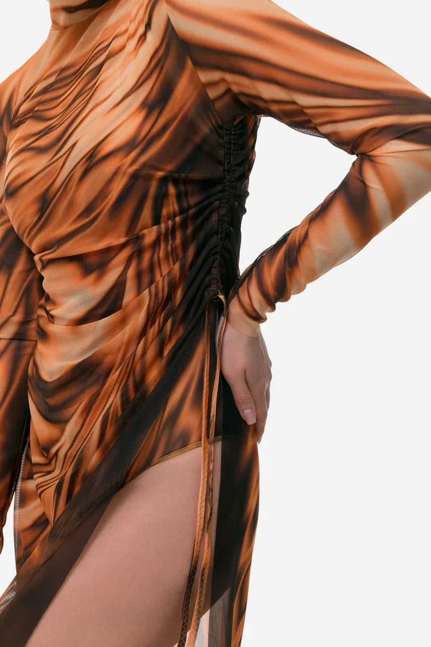 Gold Tunic Dress