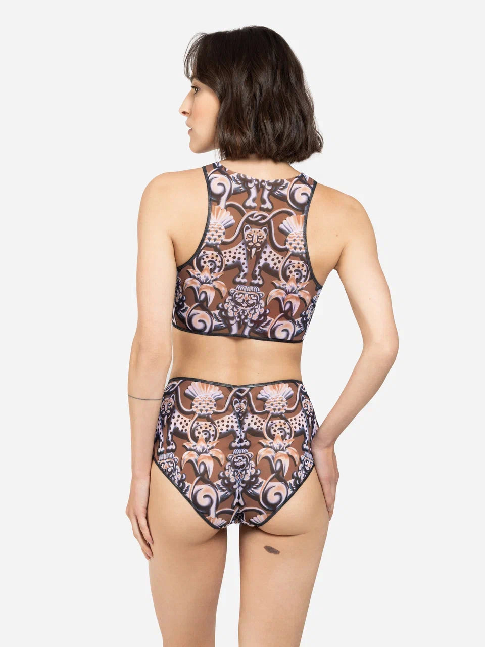Medieval Brown Sport Top