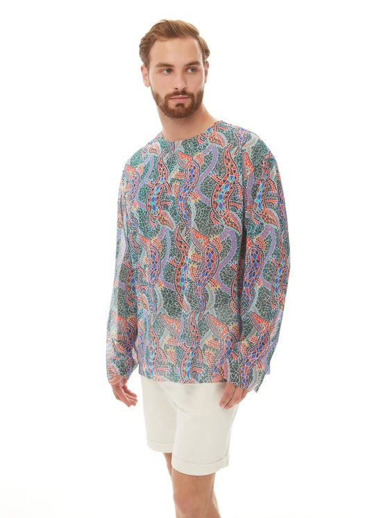 Crocodile Multicolor T-Shirt