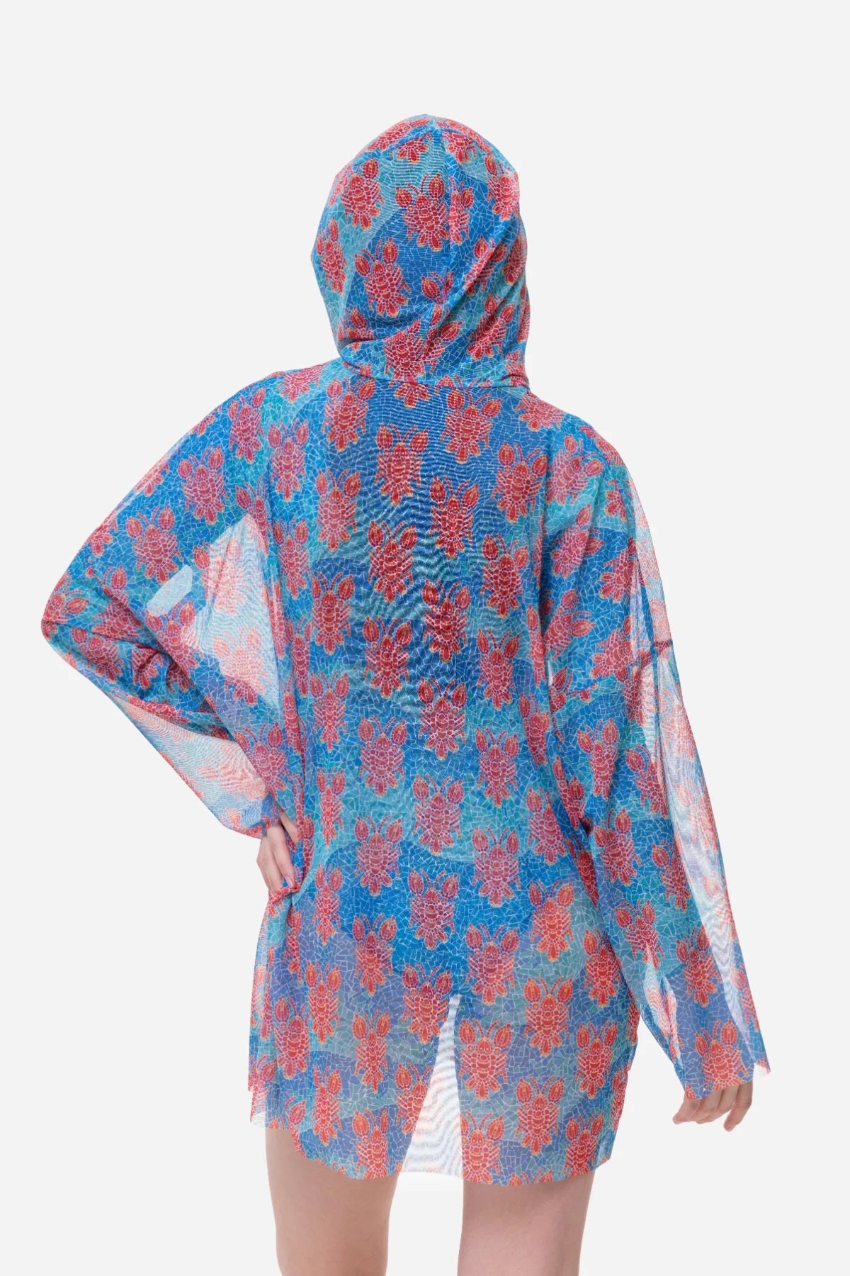 Lobster Smart T-Shirt Oversize with Hood
