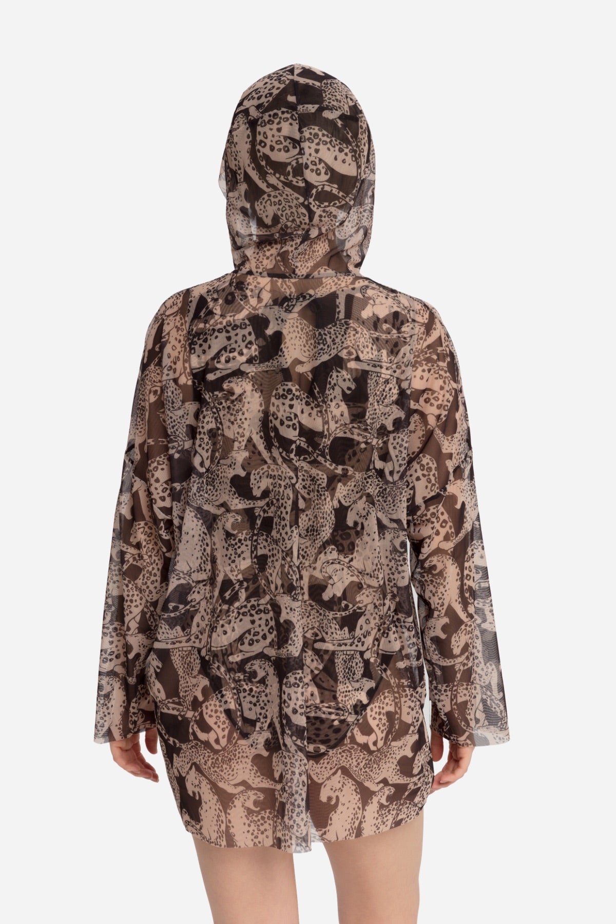 Wild Cat Smart T-Shirt Oversize with Hood