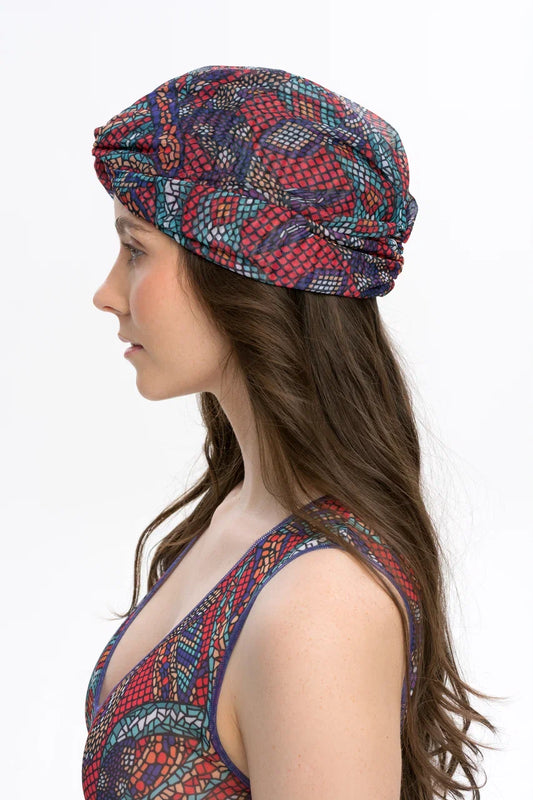 Snake Mosaic Turban