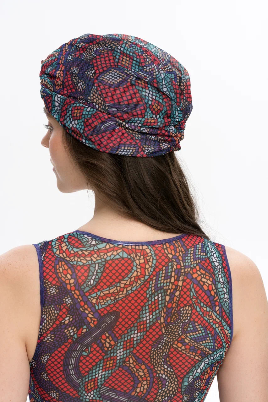Snake Mosaic Turban