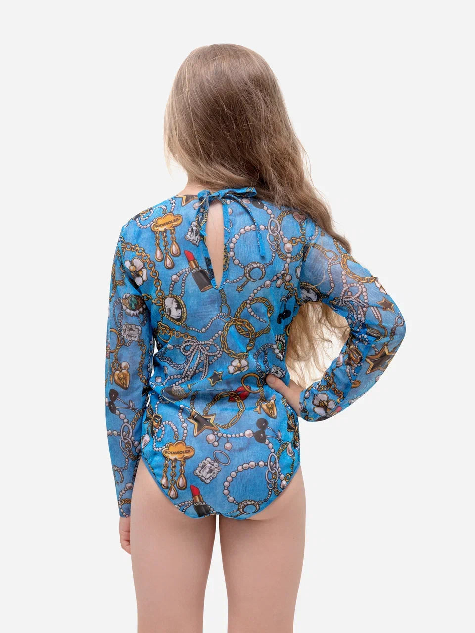 Jeans One-Piece Swimsuit