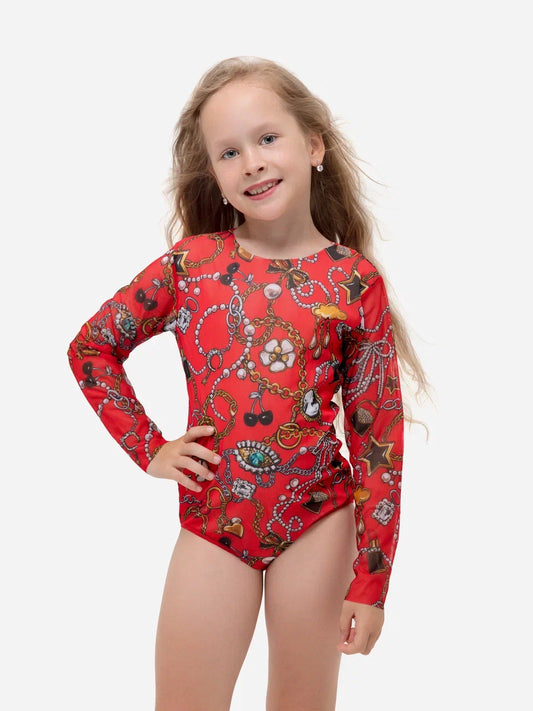 Tartan One-Piece Swimsuit