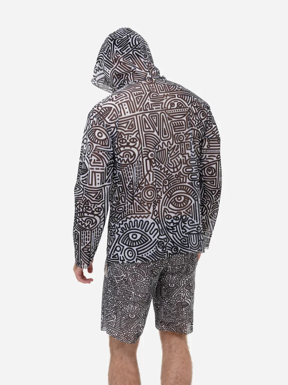 Doodling T-Shirt with Hood